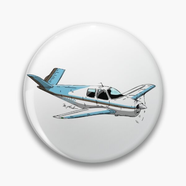 Item preview, V tail bonanza N5931C designed and sold by Michael Garber.