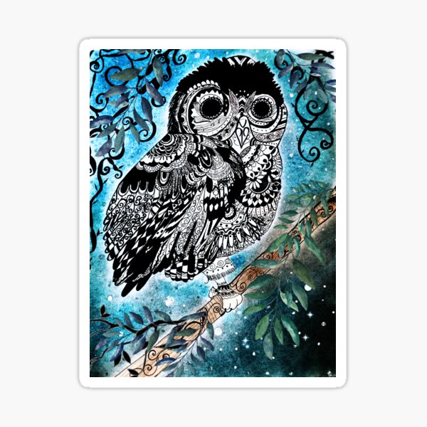 Night Owl Sticker