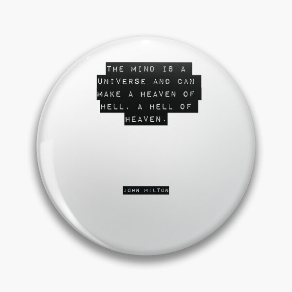 Item preview, John Milton Quote designed and sold by RJ123.