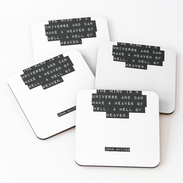 Item preview, John Milton Quote designed and sold by RJ123.
