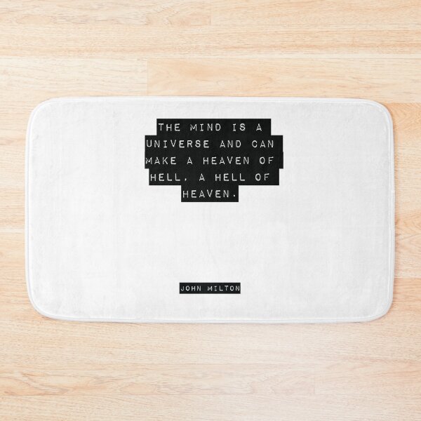 Item preview, John Milton Quote designed and sold by RJ123.