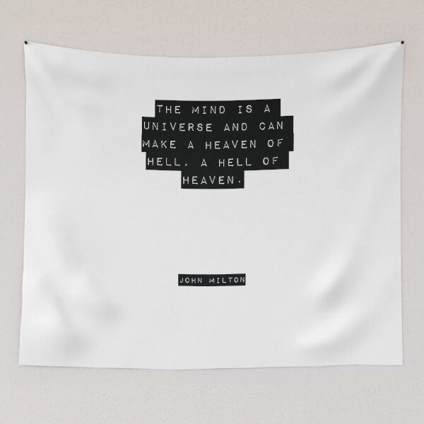 Item preview, John Milton Quote designed and sold by RJ123.