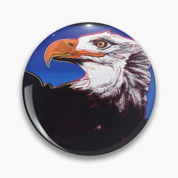 Item preview, Andy Warhol's Bald Eagle screenprint designed and sold by Peace,Love & Art.