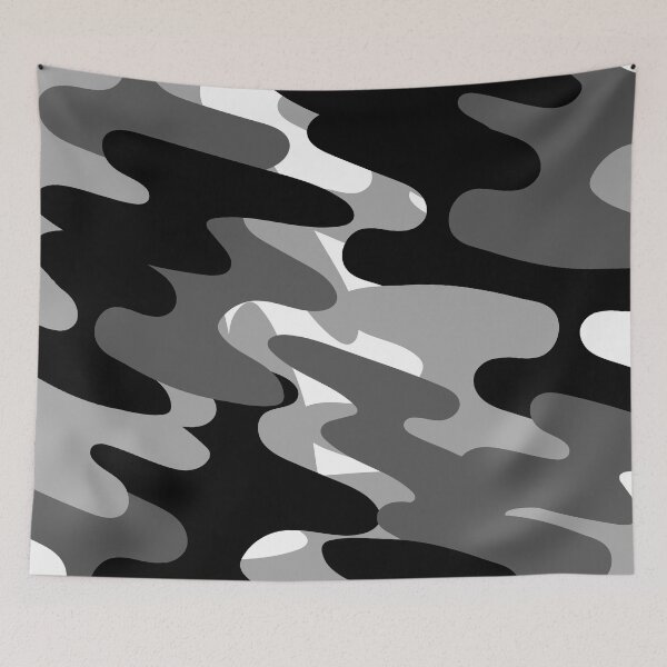 Item preview, Grey Camouflage Pattern - Grey Camo Pattern designed and sold by AnyLeck.