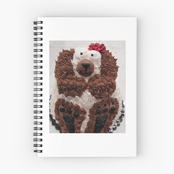 Item preview, Puppy Shaped Cake designed and sold by gailmariekern.