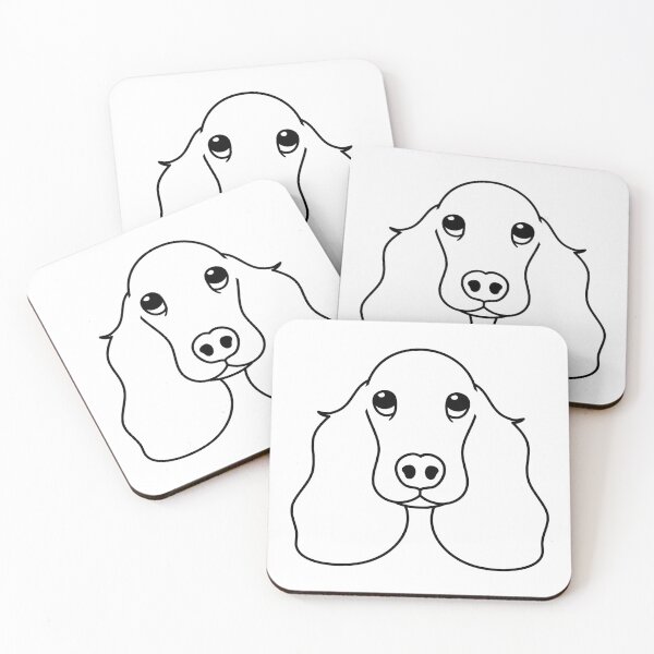 Item preview, English Cocker Spaniel Dog designed and sold by Lulupainting.
