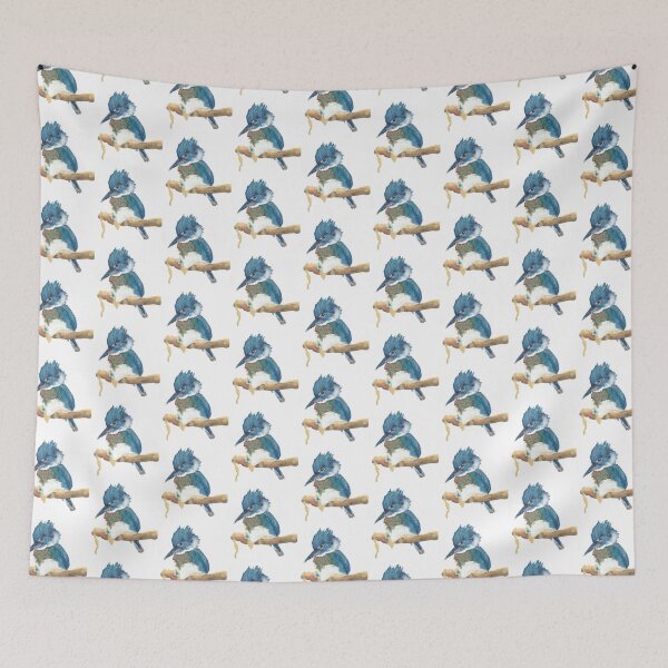 Item preview, Watercolour Kingfisher designed and sold by Septaliger.