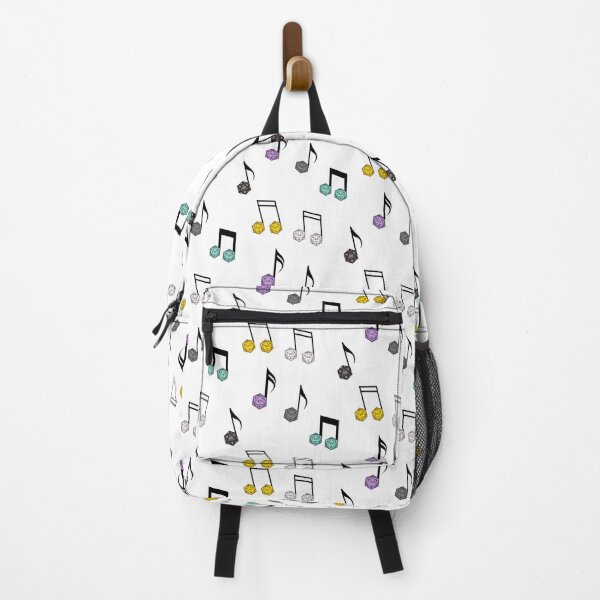 Item preview, D20 Musical Notes Pack black designed and sold by MixedBagMerch.