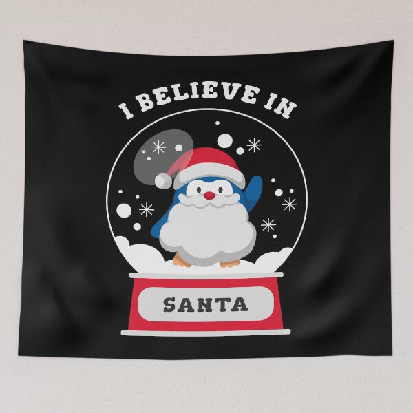 Item preview, Snow Globe Christmas Penguin Santa designed and sold by Coder-T.