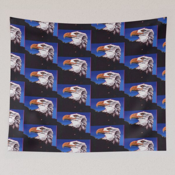 Item preview, Andy Warhol's Bald Eagle screenprint designed and sold by Peace,Love & Art.