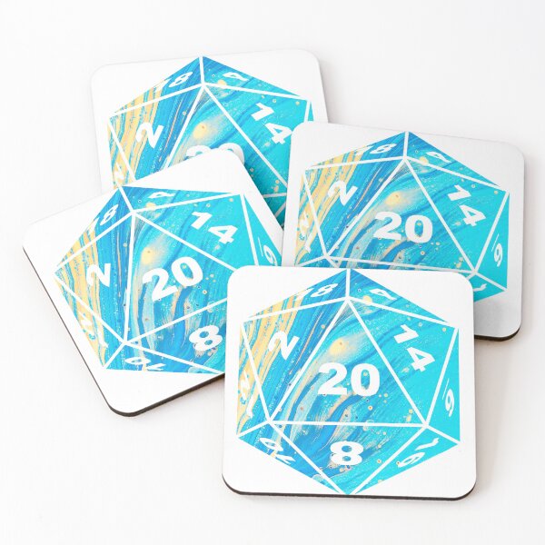 Item preview, Paint Splatter D20 designed and sold by ashleykc9.