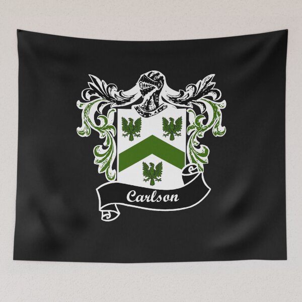 Item preview, Carlson Coat of Arms designed and sold by BagTown Clans.