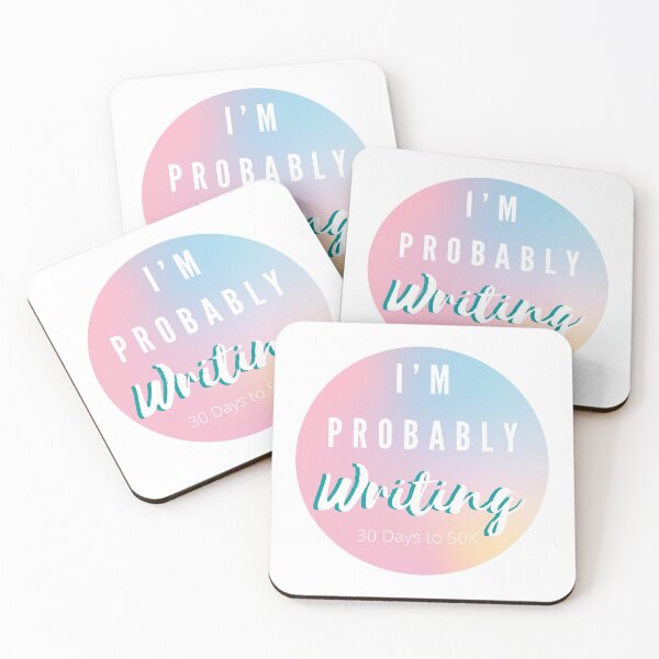 Item preview, I’m Probably Writing designed and sold by MandyRosko.