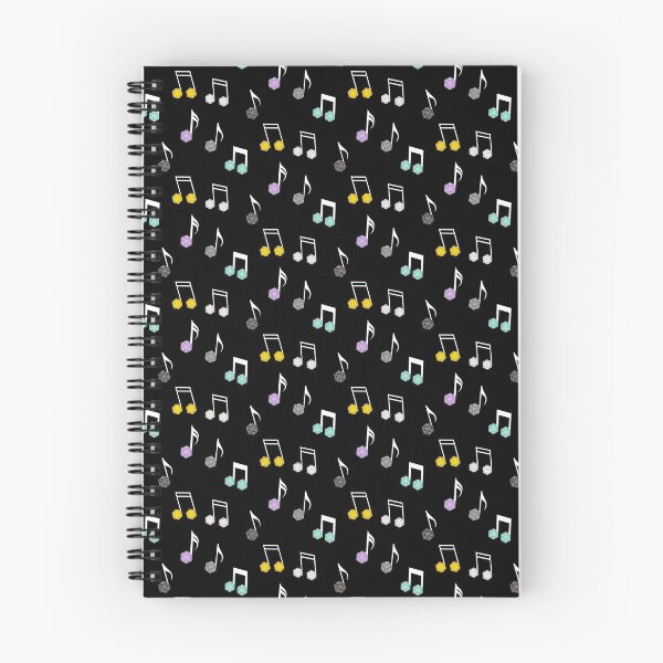 Aperçu de l'œuvre Pack de notes de musique D20 blanc créée et vendue par MixedBagMerch.