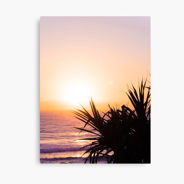 Hazy Summer Sunrise Canvas Print