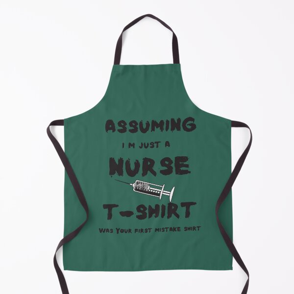 Aperçu de l'œuvre En supposant que je M juste un t-shirt d'infirmière, était votre première chemise d'erreur chemise infirmière sorcière, amour infirmière, chemise Halloween infirmière, sorcière d'halloween créée et vendue par Kapoona.