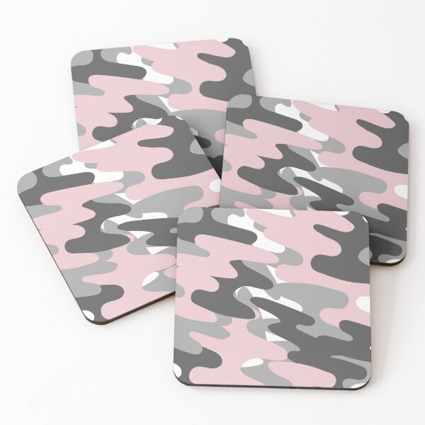 Item preview, Pink and Grey Camouflage Pattern - Pink Camo Pattern designed and sold by AnyLeck.