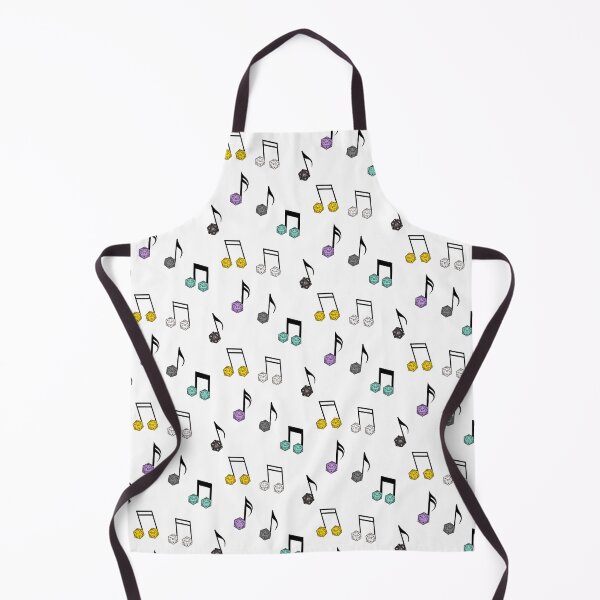 Item preview, D20 Musical Notes Pack black designed and sold by MixedBagMerch.