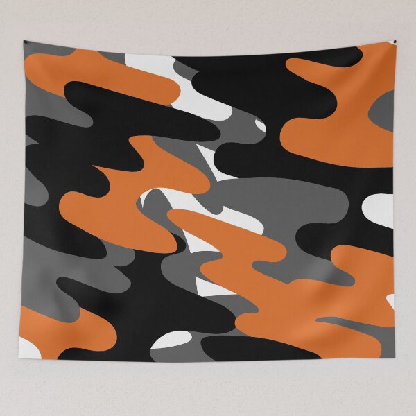 Item preview, Orange Camouflage Pattern - Orange Camo Pattern designed and sold by AnyLeck.
