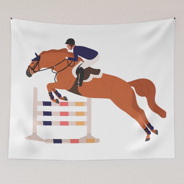 Item preview, Show Jumping Horse designed and sold by stillwater.