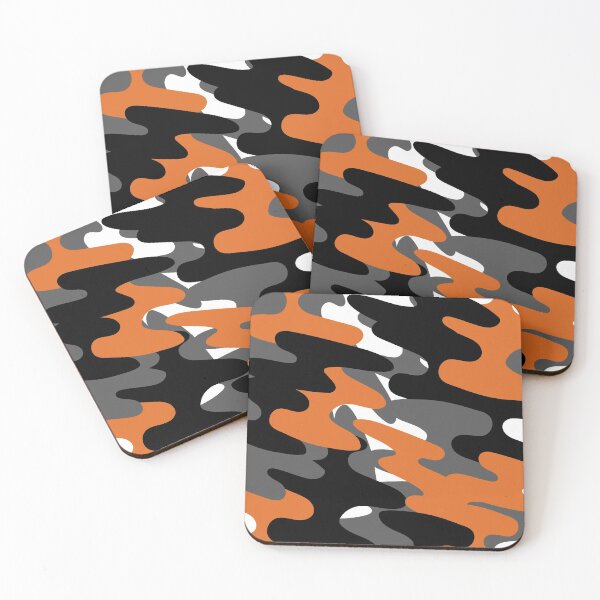 Item preview, Orange Camouflage Pattern - Orange Camo Pattern designed and sold by AnyLeck.
