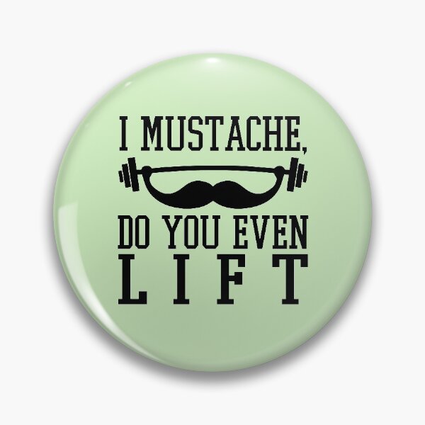 Item preview, Funny Workout Sayings Gifts I Mustache You If You Lift designed and sold by Sugar-Magnolia.