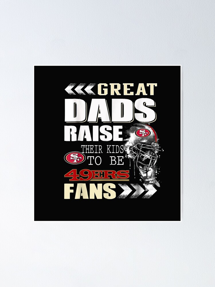 Cutest 49ers Fan Youth Jersey Style T-shirt Makes a Perfect 