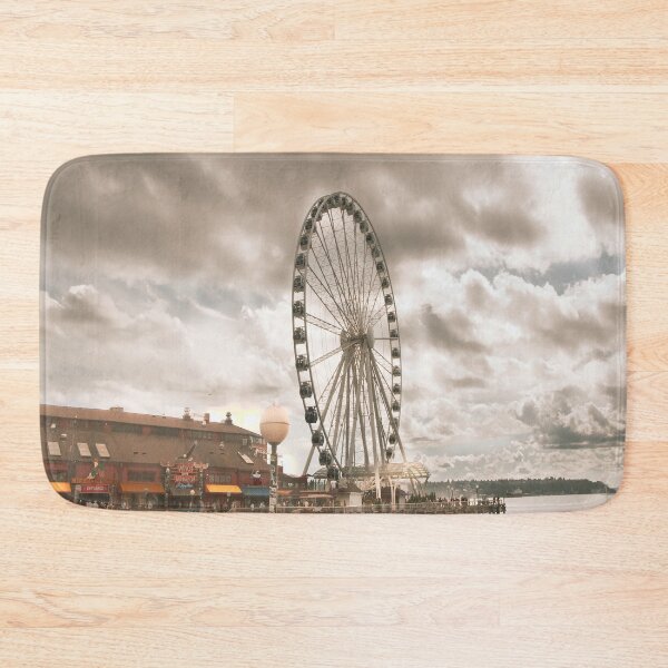 Item preview, Seattle Dock Ferris Wheel designed and sold by JLPhotographer.