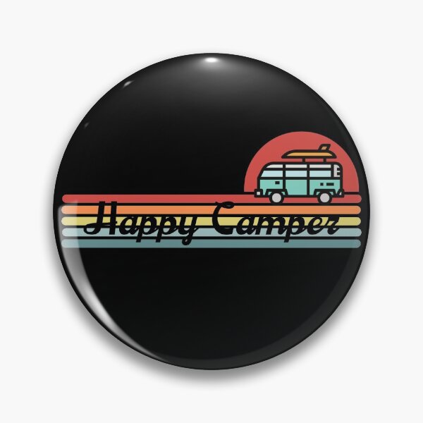 Item preview, Happy Camper Retro designed and sold by DevlynnDesigns.