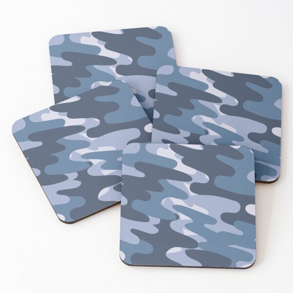 Item preview, Blue Camouflage Pattern - Blue Camo Pattern designed and sold by AnyLeck.