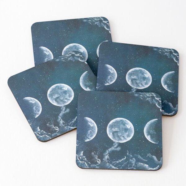 Item preview, Blue Moon Phases designed and sold by bastoosart.
