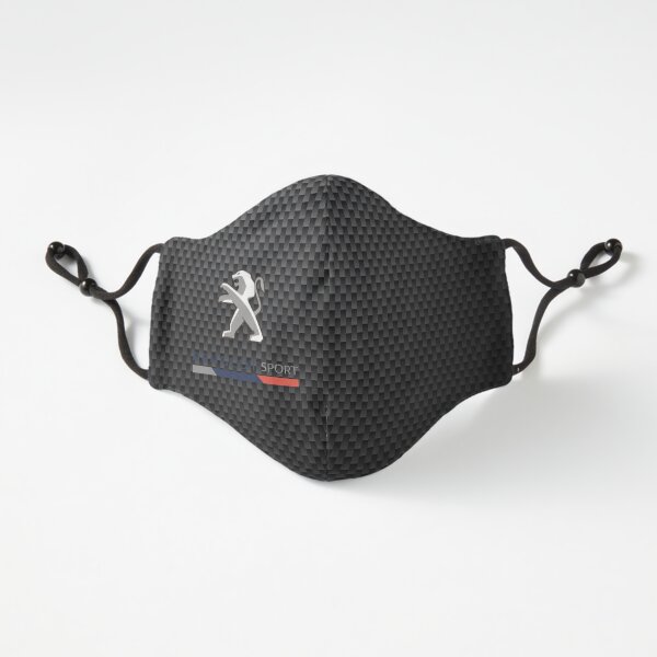 Logo Peugeot sport carbone Masque ajusté