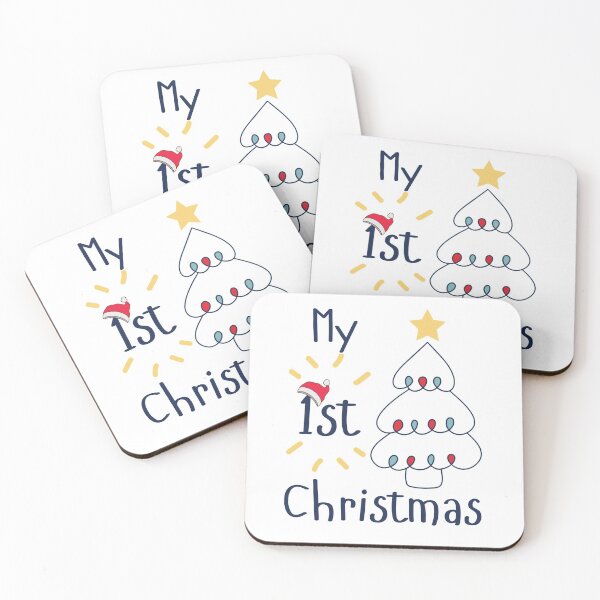 Item preview, My 1st Christmas | First Christmas for Baby designed and sold by InkItStudio.