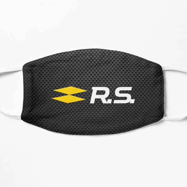Logo Renault Sport RS carbon Masque sans plis