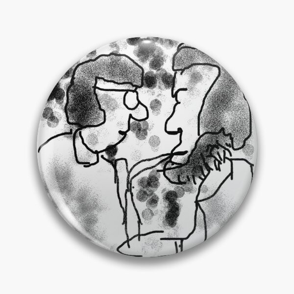 Item preview,  Pianist and Jazz Sax in living black and white designed and sold by Stacey Lazarus.