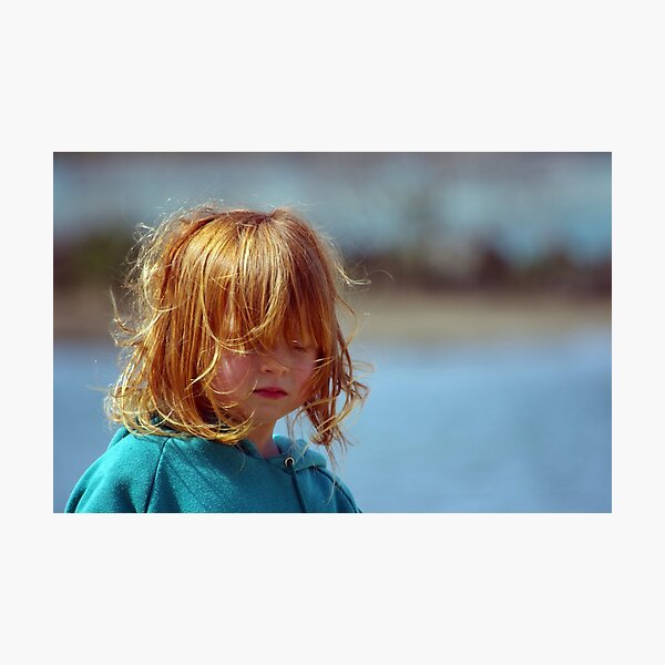 A little girl called Red Photographic Print