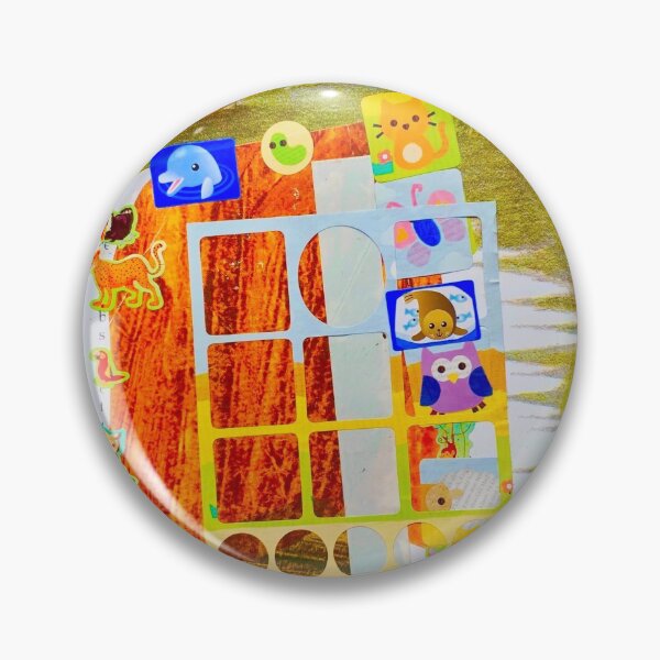 Item preview, Jack's collage about fire in the forest and all the scared animals designed and sold by JackHoganArt.