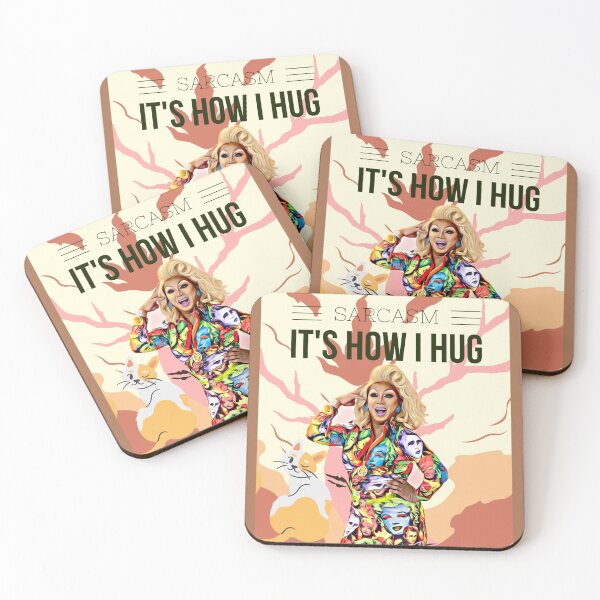 Item preview, Sarcasm, its how I hug designed and sold by HamiltonmagicTs.