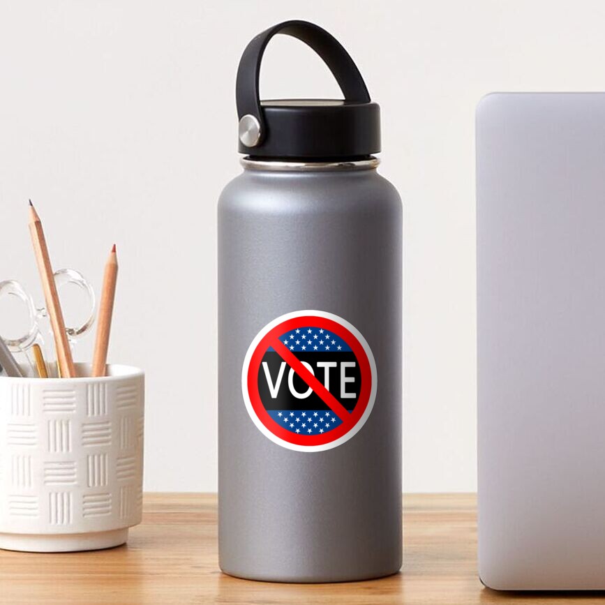 Don't Vote Sticker