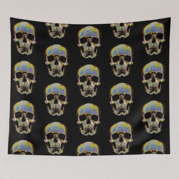 Item preview, Halloween skull 3 designed and sold by rich-jam.