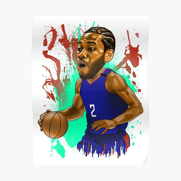 Kawhi Leonard Los Angeles Clippers Cartoon T-Shirt - Yesweli