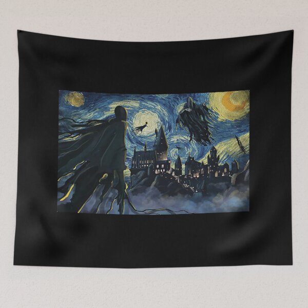 Item preview, Ghost Fly Starry Night designed and sold by scrambledpeg.