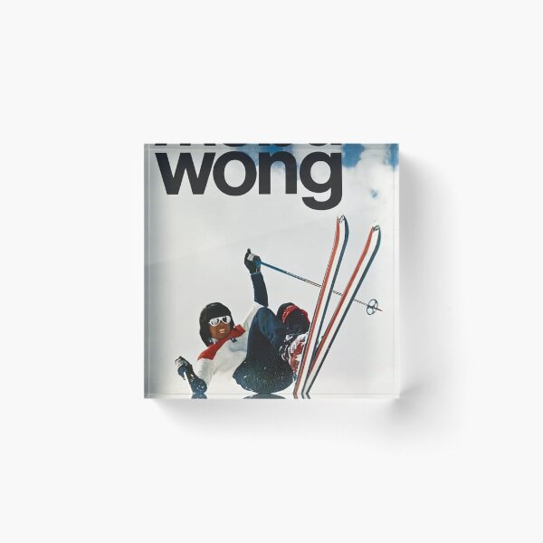 Ski Wong Acrylic Block