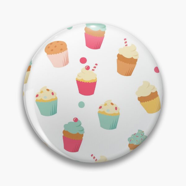 Artikelvorschau, Cupcakes & Icing Pattern entworfen und verkauft von indiebeetees.