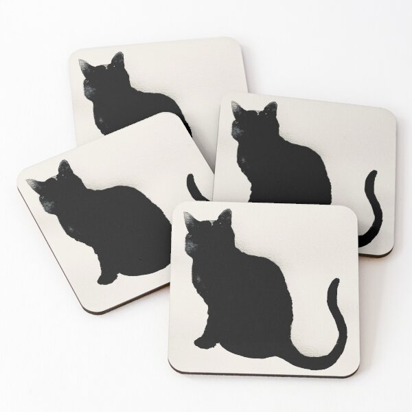Artikelvorschau, Katzensilhouette entworfen und verkauft von CustomMonster.