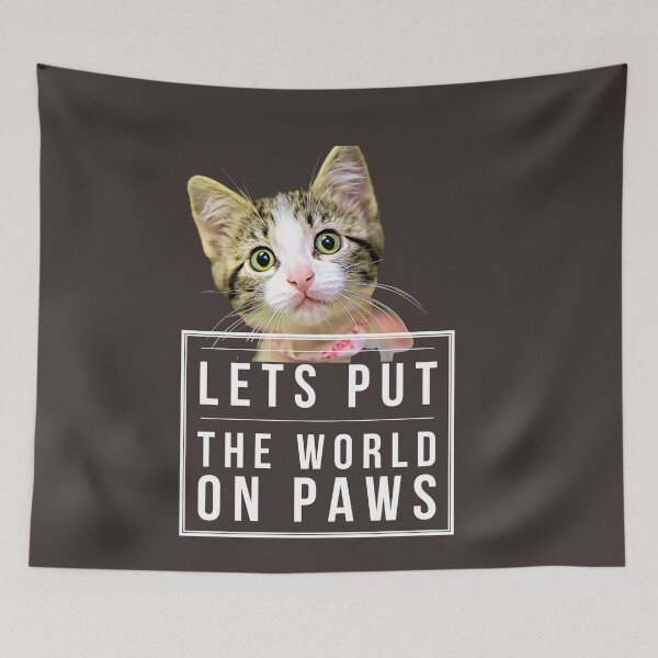 Item preview, Lets put the world on PAWS designed and sold by HamiltonmagicTs.