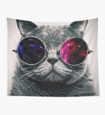 classy cat Wall Tapestry