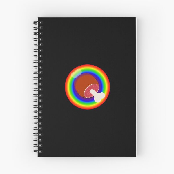 Item preview, Rainbow Meat on the Bone (Anti-Harassment Fandom Symbol) designed and sold by Beefleaf.