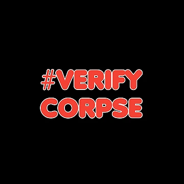 Artwork thumbnail, Verify corpse by Rajeev Singh