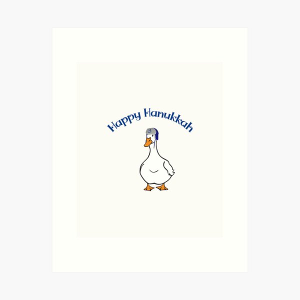 Item preview, Happy Hanukkah Goose designed and sold by alanjesse370.